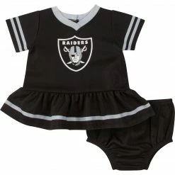 NFL Las Vegas Raiders Girls Cheerleader Dress And Panty Set