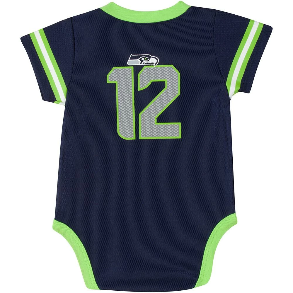 Promo 🌟 NFL Seahawks Baby Boy Jersey Bodysuit BabyPreemie - 24M ⭐ 2 NFL Seahawks Baby Boy Jersey Bodysuit BabyPreemie - 24M