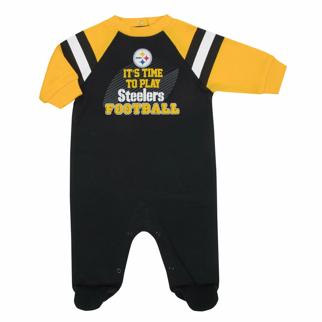 Best deal ✨ NFL Baby Boys Pittsburgh Steelers Sleep N Play 👍 1 NFL Baby Boys Pittsburgh Steelers Sleep N Play