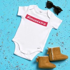 Gerber® Limited Edition 2010's Decade "#imsoextra" Onesies® Bodysuit