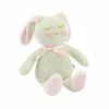 Just Born By Gerber® Toddler Girl Sparkle Sweater Knit Plush Bunny