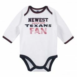 NFL Baby Boys Houston Texans 3-Piece Bodysuit, Pant And Cap Set