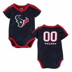 NFL BabyPreemie - 24M Houston Texans Baby Boy Jersey Bodysuit