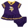 NFL Baby Girls Minnesota Vikings Cheerleader Dress And Panty Set