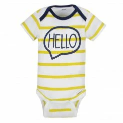 BabyPreemie - 24M 8-Pack Baby Boy Short Sleeve Puppy Onesies® Brand Bodysuits