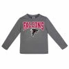 NFL Atlanta Falcons Boys Long Sleeve Tee Shirt