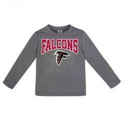 NFL Atlanta Falcons Boys Long Sleeve Tee Shirt