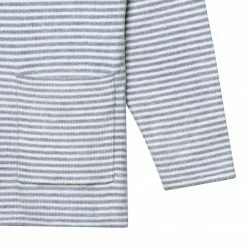 Brand new ❤️ Gerber® Kids Infant & Toddler Boys Gray Heather Striped Sweater With Pocket 🔔 9 Gerber® Kids Infant & Toddler Boys Gray Heather Striped Sweater With Pocket