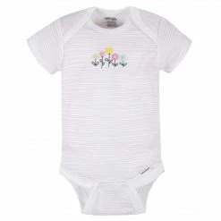 6-Piece Baby Girls Cat Onesies® Brand Bodysuit & Sleep N' Play Set