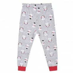 Gerber® 2-Piece Baby & Toddler Neutral Snowman Snug Fit Cotton Pajamas