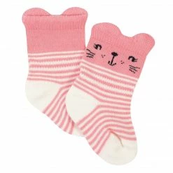 Gerber® 6-Pack Baby Girls Rainbow Wiggle Proof® Socks BabyPreemie - 24M