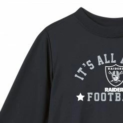 NFL Las Vegas Raiders Baby & Toddler Boys Long Sleeve Tee Shirt