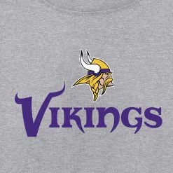 NFL Minnesota Vikings Boys Long Sleeve Tee Shirt Toddler2T - 5T