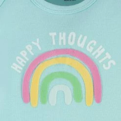 Gerber® See What's New 4-Pack Baby Girls Dots Of Rainbows Short Sleeve Onesies® Bodysuits