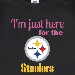 NFL Pittsburgh Steelers Girls Short Sleeve Tee Shirt