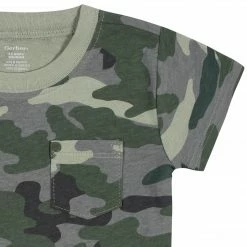 Gerber® See What's New 3-Pack Baby & Toddler Boys Color Me Camo Short Sleeve Pocket Tees