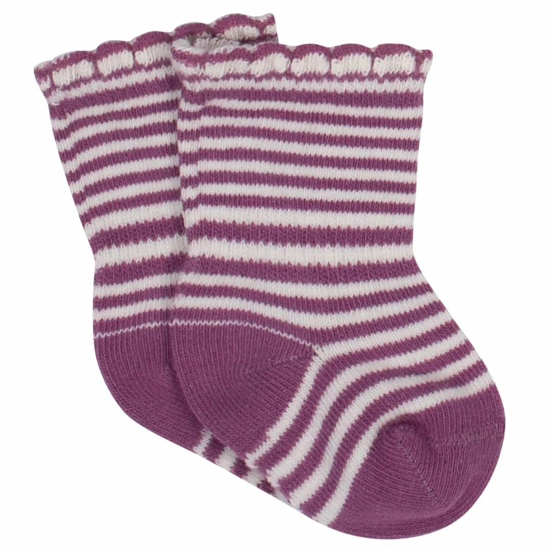 Cheap 💯 Gerber® 6-Pack Baby 👧 Girls Comfy Stretch Ducklings Wiggle Proof® 🧦 Socks BabyPreemie - 24M 😉 6 Gerber® 6-Pack Baby Girls Comfy Stretch Ducklings Wiggle Proof® Socks BabyPreemie - 24M