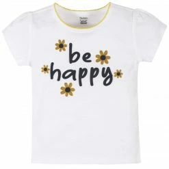 Gerber® 4-Piece Infant & Toddler Girls Bee Garden Tees, Skort & Pants Set