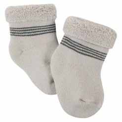Gerber® 6-Pack Baby Boys Dino Wiggle Proof® Terry Bootie Socks BabyPreemie - 24M