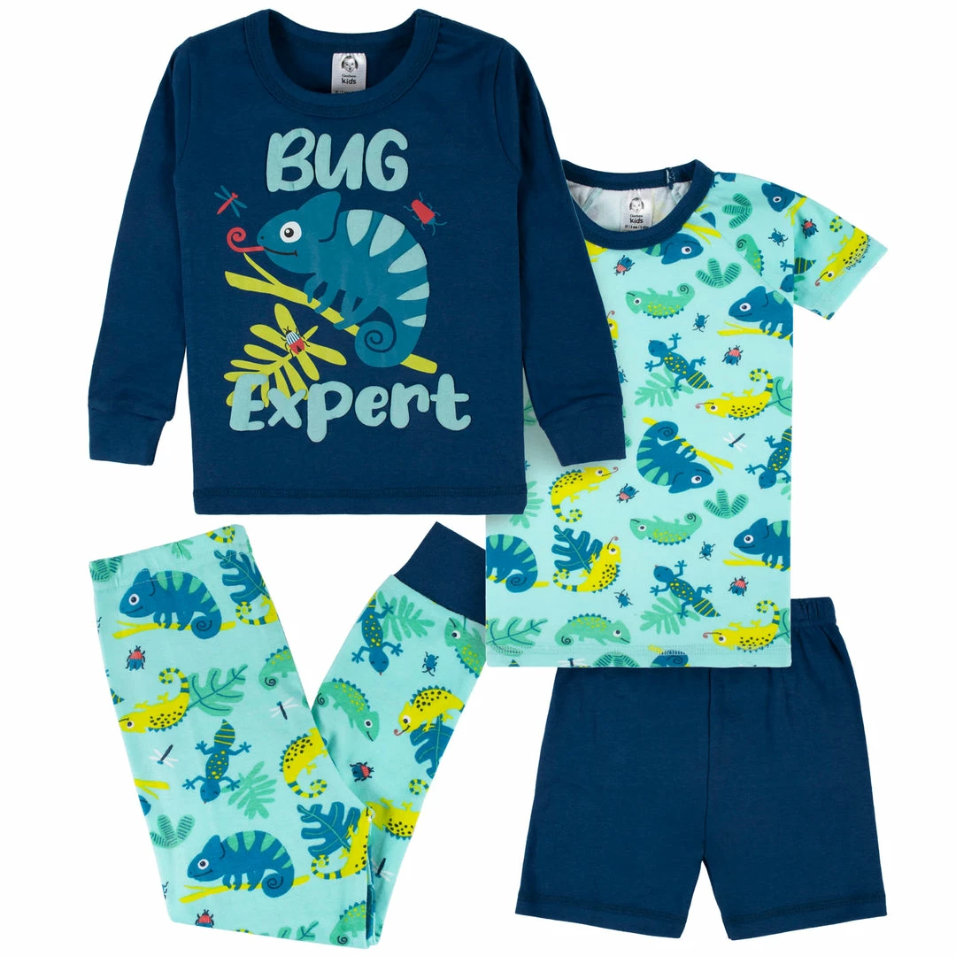 Cheap 🔥 Gerber® See What's New 4-Piece Infant & Toddler Boys Bug Expert Snug Fit Cotton Pajamas 👍 1 Gerber® See What's New 4-Piece Infant & Toddler Boys Bug Expert Snug Fit Cotton Pajamas