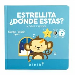 See What's New Binibi "Estrellita ¿Dónde Estás? & Other Lullabies" Bilingual Sound Book