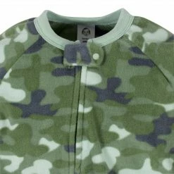 Hot Sale ✔️ Gerber® BabyPreemie - 24M 2-Pack Baby Boys Camo & Dino Fleece Pajamas 🧨 13 Gerber® BabyPreemie - 24M 2-Pack Baby Boys Camo & Dino Fleece Pajamas