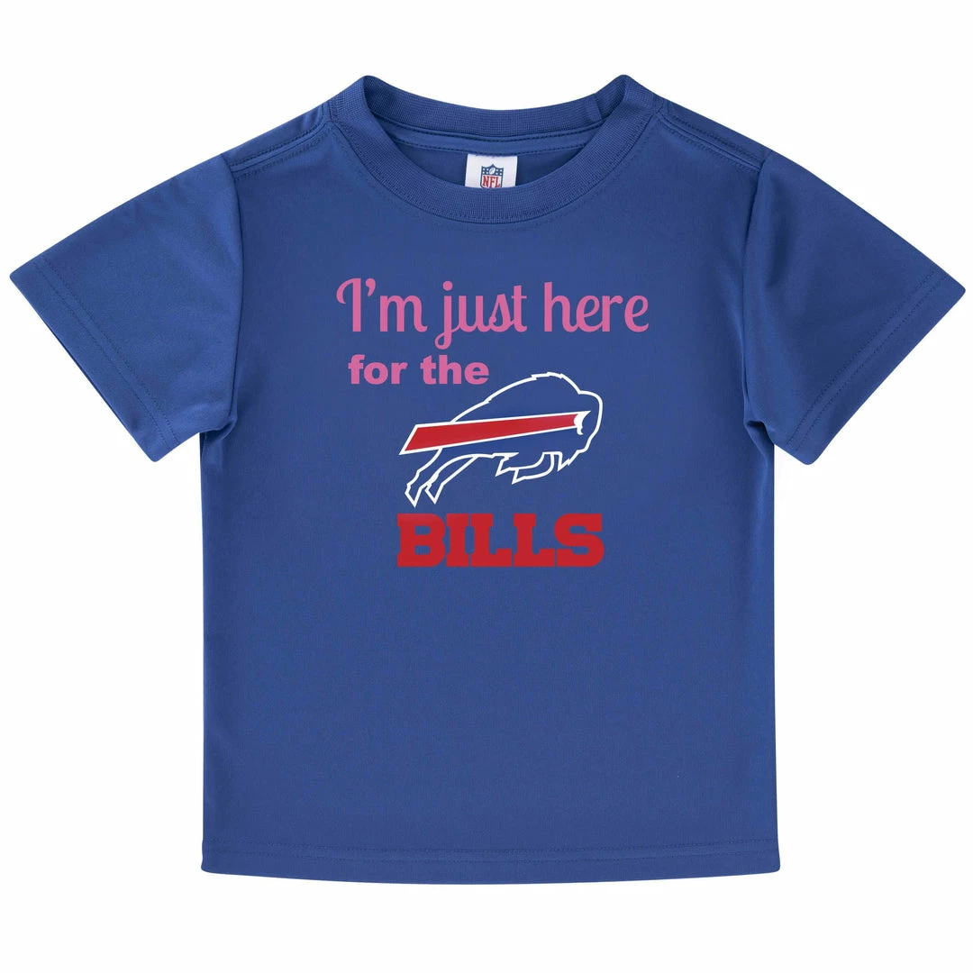 Outlet ๐งจ NFL Buffalo Bills ๐ง Girls Short Sleeve Tee ๐ Shirt ๐ 1 NFL Buffalo Bills Girls Short Sleeve Tee Shirt