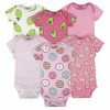 Gerber® BabyPreemie - 24M 6-Pack Baby Donuts & Pink Avocados Onesies® Bodysuits