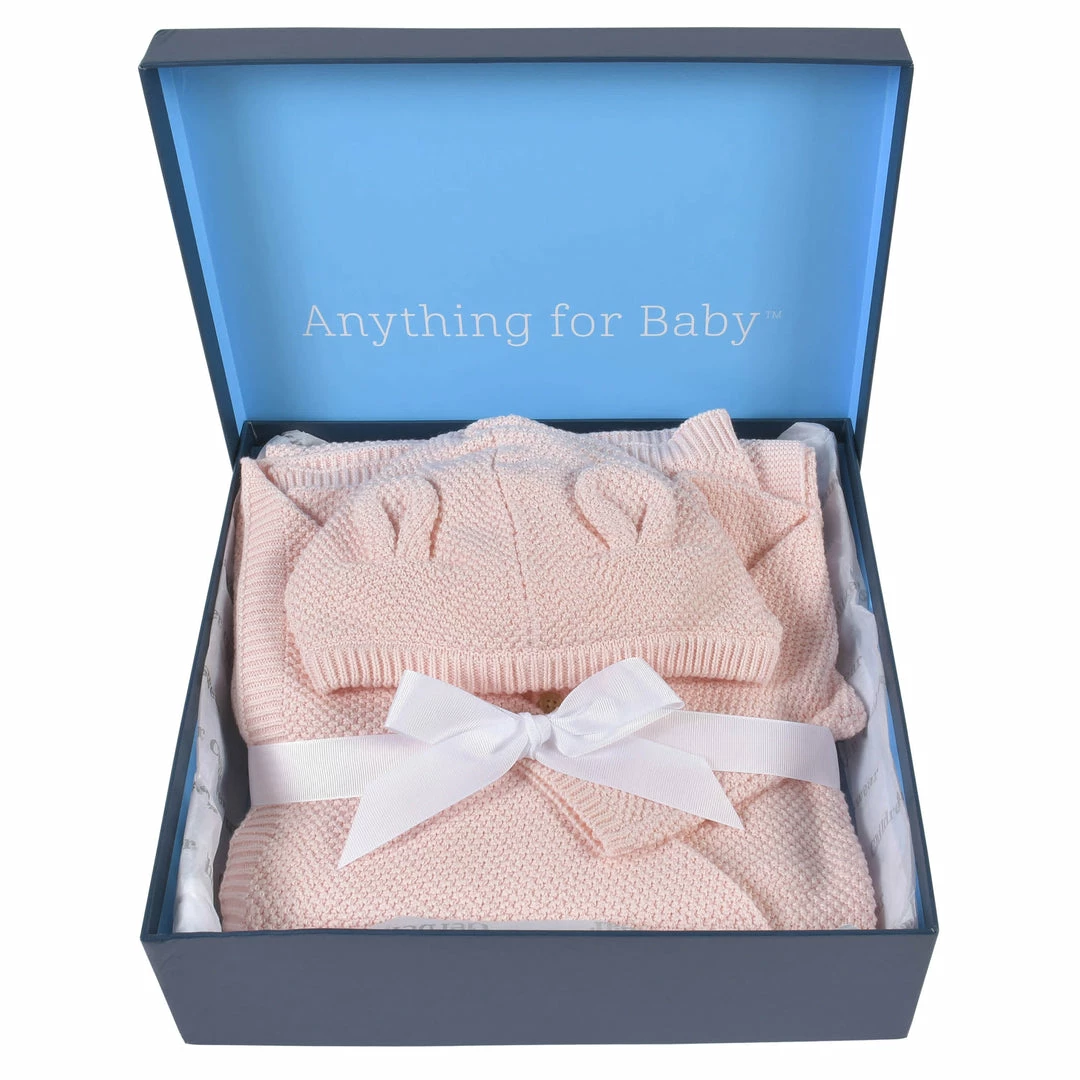 Cheap 👏 Gerber® BabyPreemie - 24M 3-Piece Baby 👧 Girls Pink Knit Outfit & Blanket Set 😍 2 Gerber® BabyPreemie - 24M 3-Piece Baby Girls Pink Knit Outfit & Blanket Set