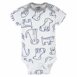 BabyPreemie - 24M 6-Piece Baby Boys Dog Onesies® Brand Bodysuits & Sleep 'n Plays Set