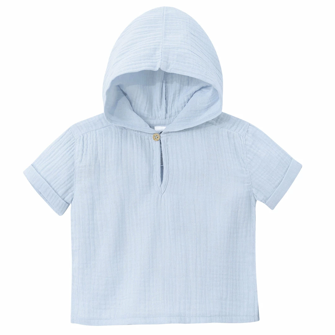 Top 10 🎁 Gerber® Kids BabyPreemie - 24M Infant & Toddler Neutral Blue Gauze Hoodie 🎉 3 Gerber® Kids BabyPreemie - 24M Infant & Toddler Neutral Blue Gauze Hoodie