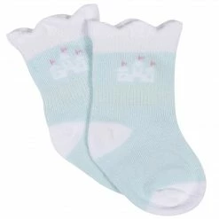 Gerber® 8-Pack Girl's Princess Wiggle Proof® Jersey Crew Socks BabyPreemie - 24M