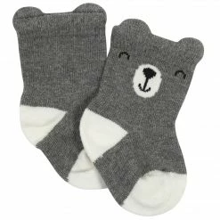 Gerber® 10-Pack Baby Boys Lion & White Wiggle Proof® Socks