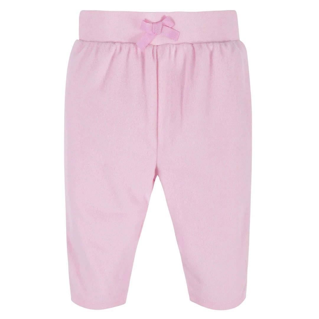 Best Sale ⌛ Gerber® 4-Pack Baby 👧 Girls Pink, Gray, & Black Microfleece Pants 🤩 3 Gerber® 4-Pack Baby Girls Pink, Gray, & Black Microfleece Pants