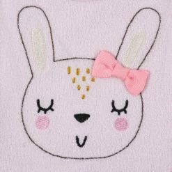 Gerber® BabyPreemie - 24M 3-Pack Girls Bunny Ballerina Bibs