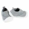 Gerber® Baby Neutral Gray Stretchy Knit Slip-On Sneaker See What's New