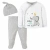 Gerber® BabyPreemie - 24M 3-Piece Baby Neutral Baby Animals Take-Me-Home Set