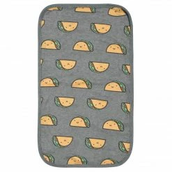 Gerber® 3-Piece Baby Neutral Comfy Stretch Taco Bib & Burps Set