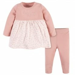 Gerber® 2-Piece Baby & Toddler Girls Purrfectly Cute Dress & Legging Set BabyPreemie - 24M