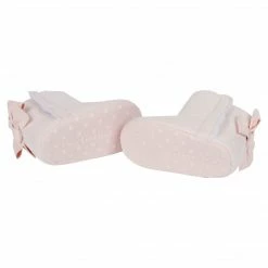 Flash Sale 🧨 Gerber® BabyPreemie - 24M Baby 👧 Girls Pink Bow Faux Suede 🥾 Boots 🔔 6 Gerber® BabyPreemie - 24M Baby Girls Pink Bow Faux Suede Boots