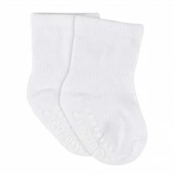 Gerber® BabyPreemie - 24M 8-Pack Baby & Toddler White Wiggle Proof® Jersey Crew Socks