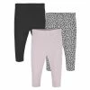 Gerber® BabyPreemie - 24M 3-Pack Baby & Toddler Girls Cheetah Premium Leggings