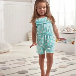 Gerber® See What's New 2-Pack Baby & Toddler Girls Dots Of Rainbows Tank Rompers
