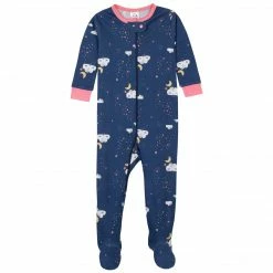 Wholesale 👏 Gerber® 4-Pack Baby & Toddler 👧 Girls Dreams & Rainbows Snug Fit Footed Cotton Pajamas BabyPreemie - 24M 🛒 20 Gerber® 4-Pack Baby & Toddler Girls Dreams & Rainbows Snug Fit Footed Cotton Pajamas BabyPreemie - 24M