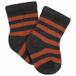 Gerber® 10-Pack Baby Boys Camping & White Wiggle Proof® Socks