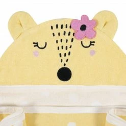 Gerber® Baby Girls Fox Hooded Bath Wrap