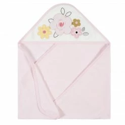 Gerber® 2-Pack Baby Girls Ballerina Hooded Towels