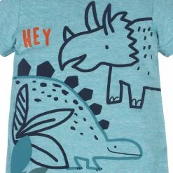 Gerber® 2-Pack Baby Boys Dino Blues Rompers See What's New