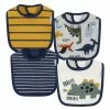 Gerber® 4-Pack Baby Boys Dino Bibs