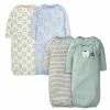 Gerber® 4-Pack Baby Boys Bear Gowns BabyPreemie - 24M